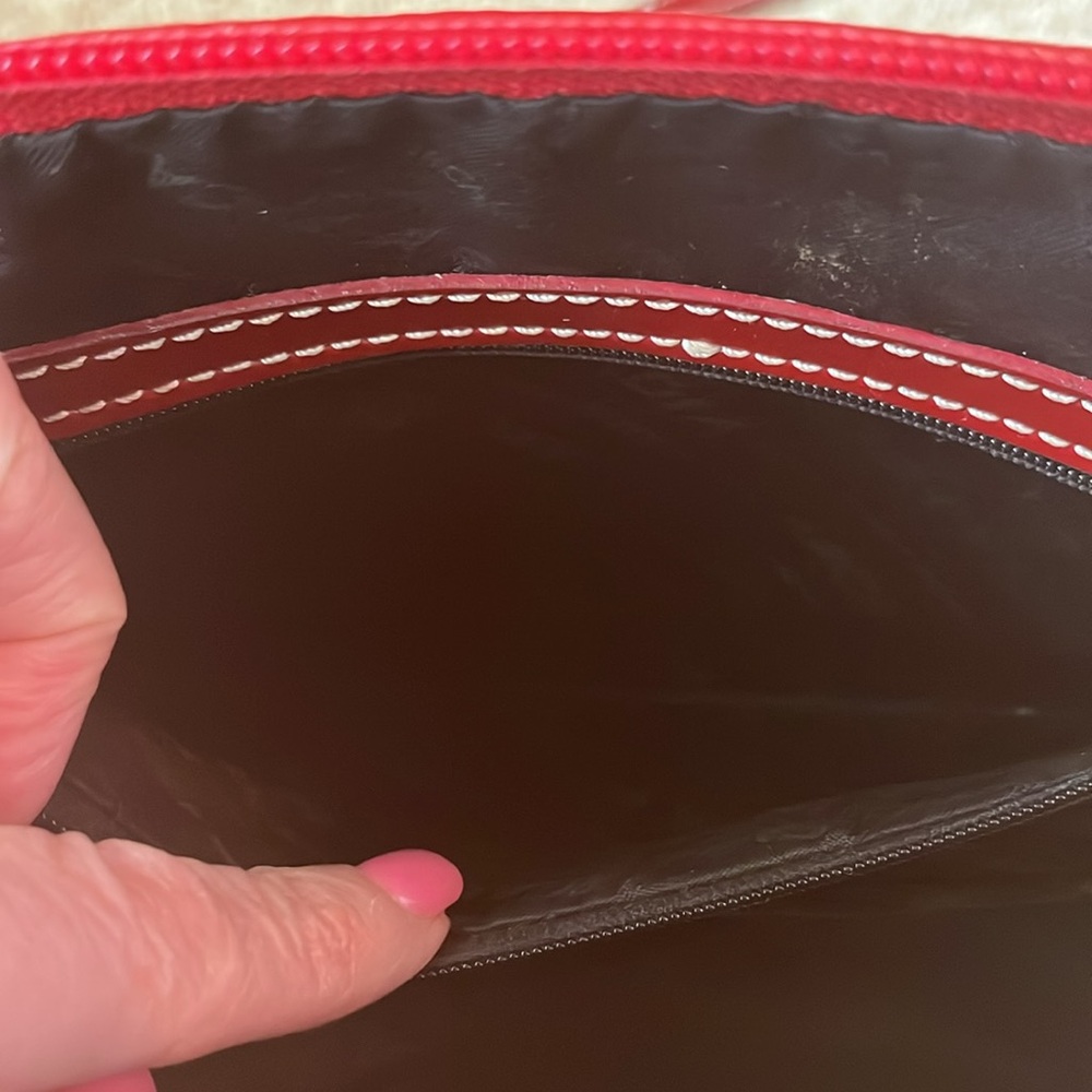 Arcadia Patent Leather Dome Purse - Picture 9 of 13
